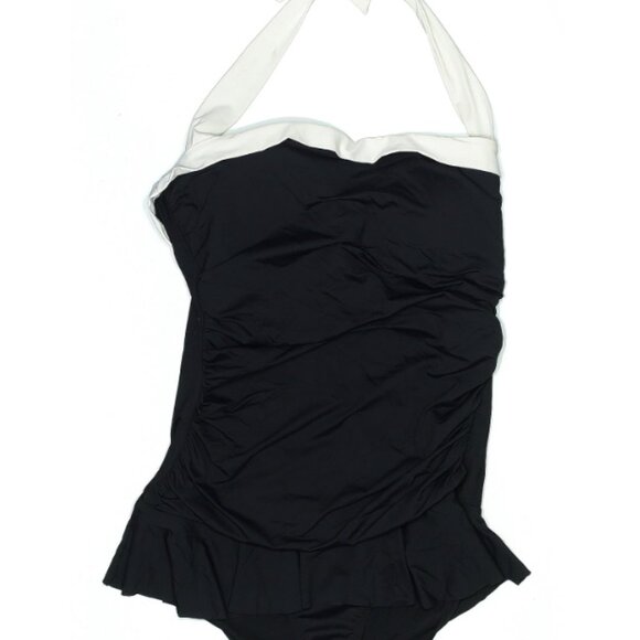 Lauren By Ralph Lauren Sleeveless Top Swimsuit Size 16 NEW w/ Tags - Picture 3 of 5